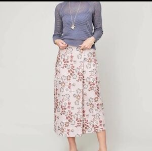 Spartina 449 Floral Midi Skirt